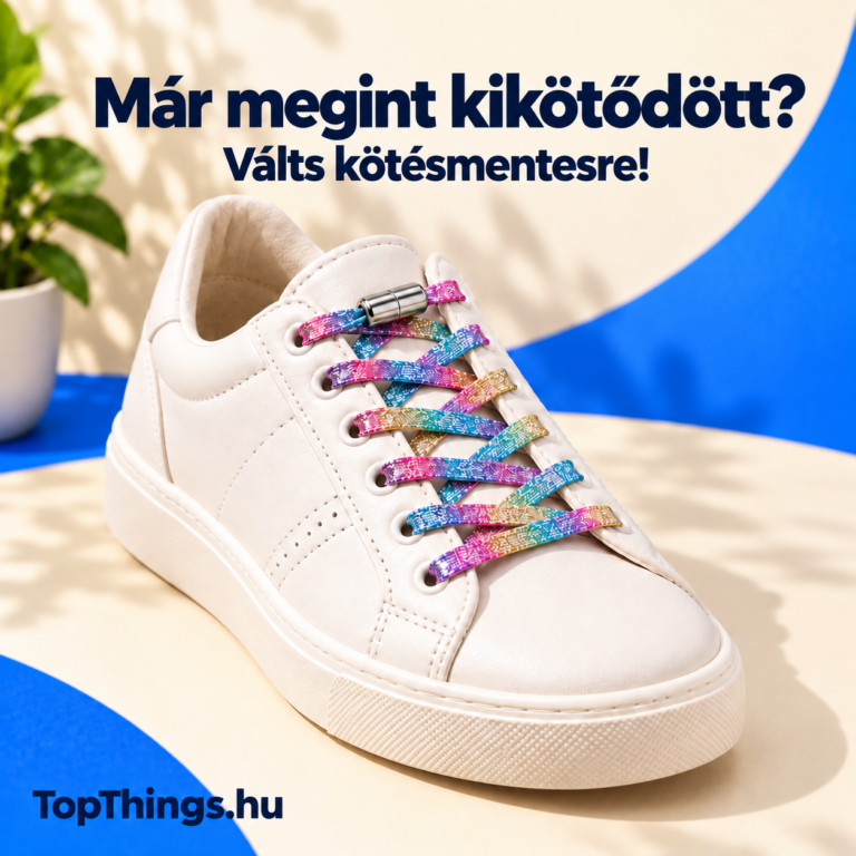 Elasztikus mintás cipőfűző